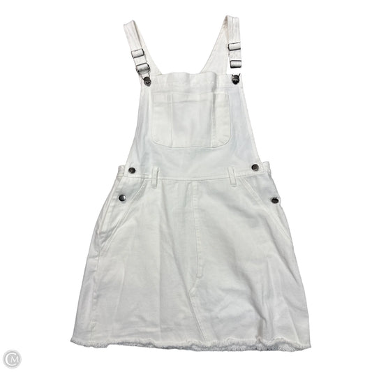 Dress Casual Short By BLUE BLUSH In White Denim, Size: S