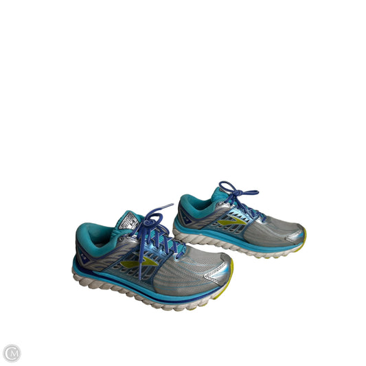 Shoes Athletic By Brooks In Blue & Grey, Size: 8.5