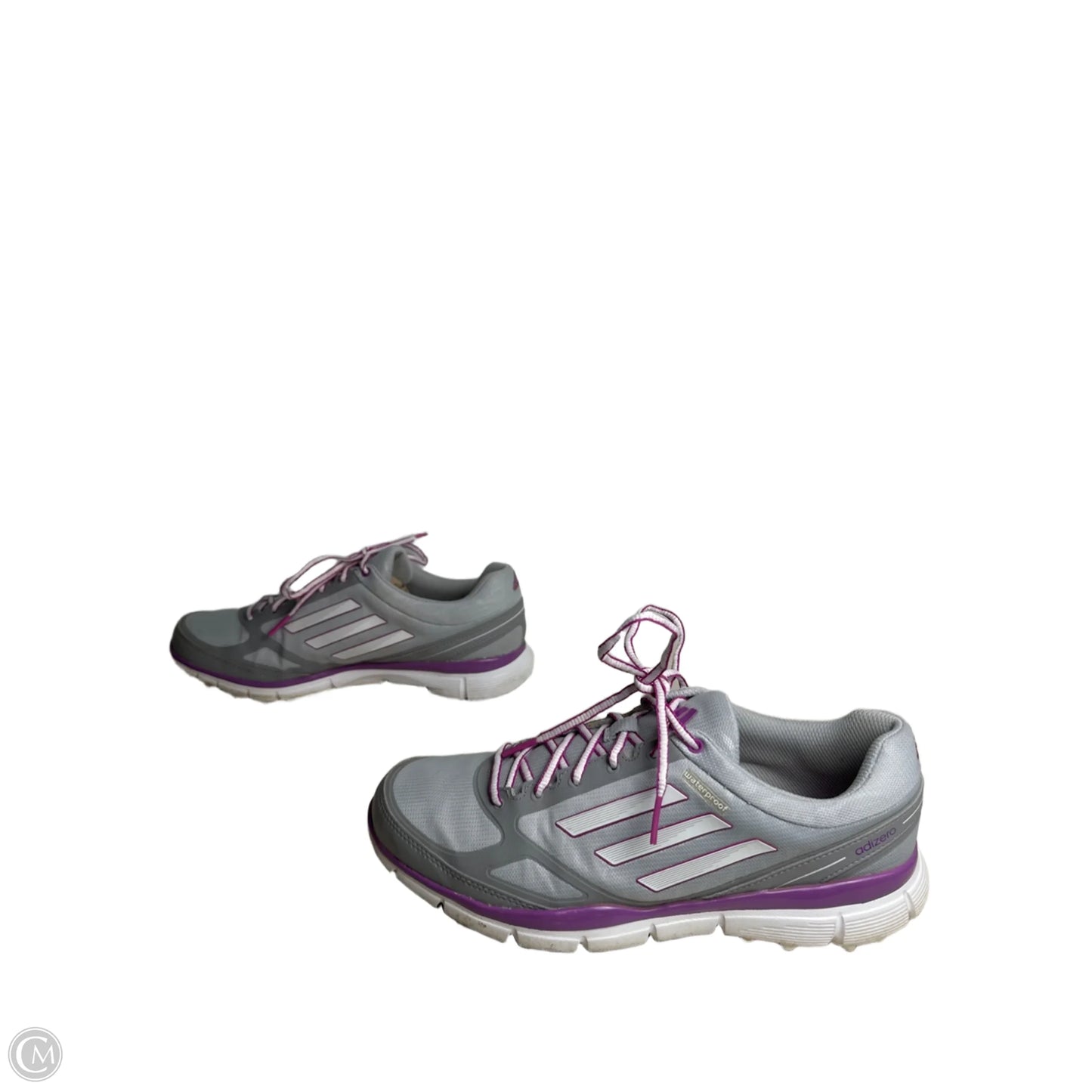 Shoes Athletic By Adidas In Grey, Size: 8