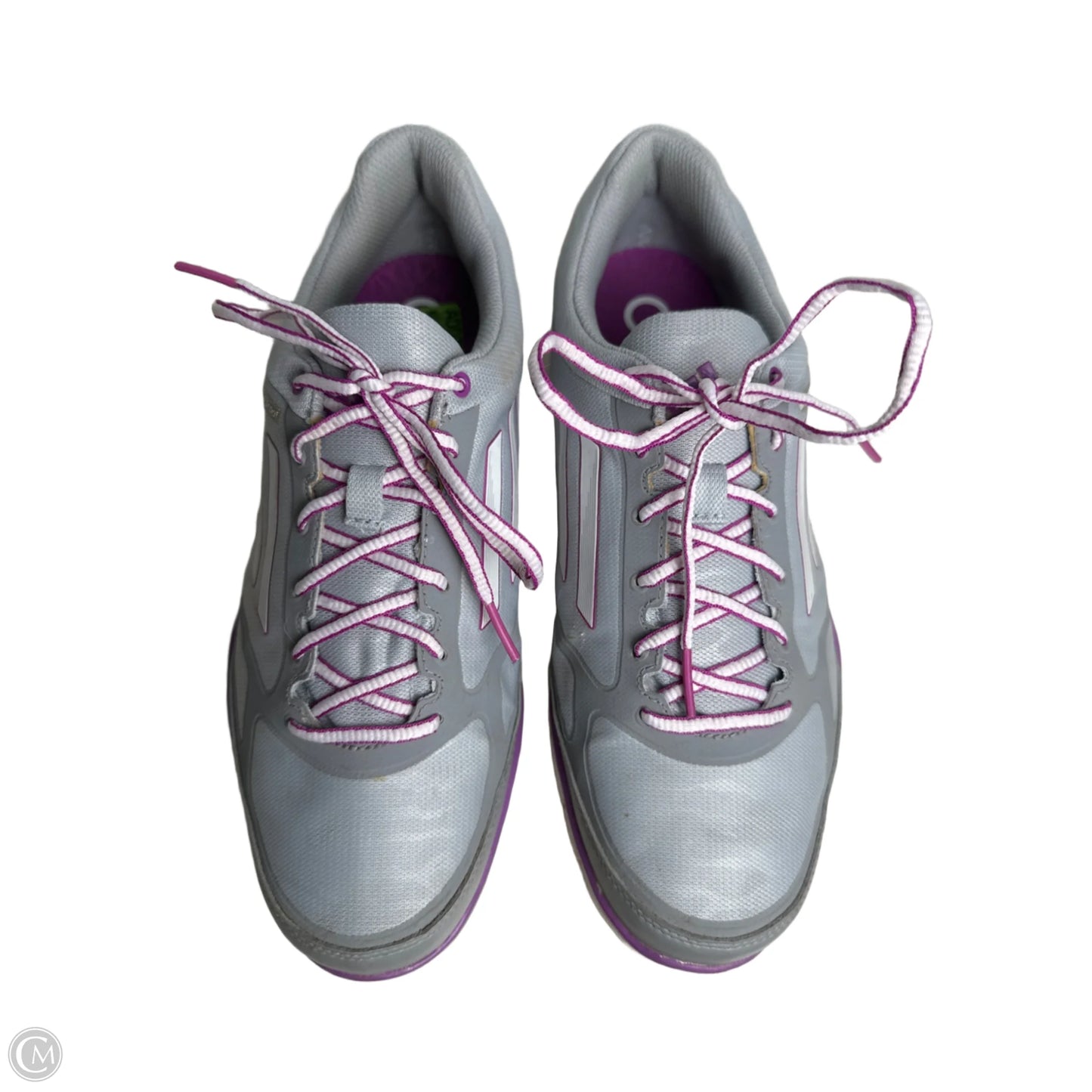 Shoes Athletic By Adidas In Grey, Size: 8