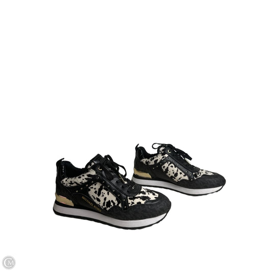 Shoes Sneakers By Michael By Michael Kors In Black & White, Size: 7