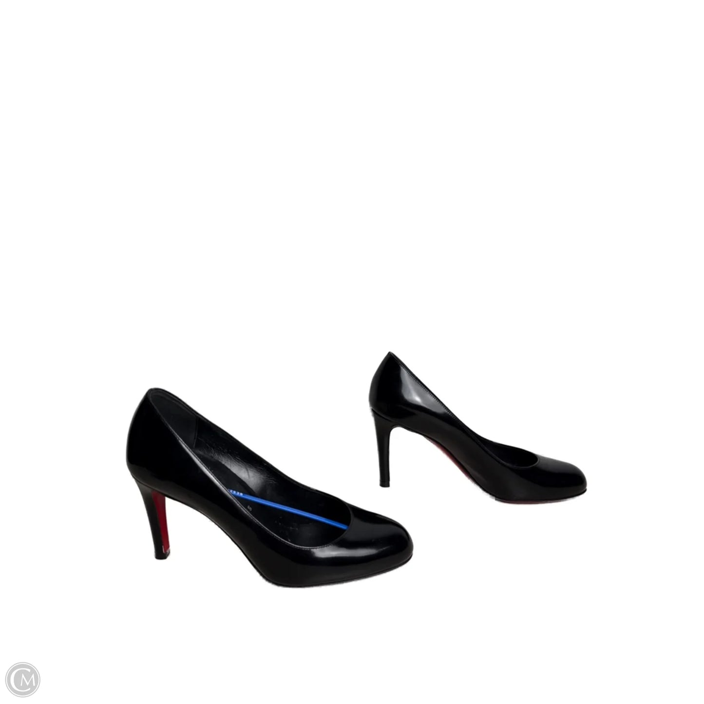 Shoes Luxury Designer By Christian Louboutin In Black, Size: 6