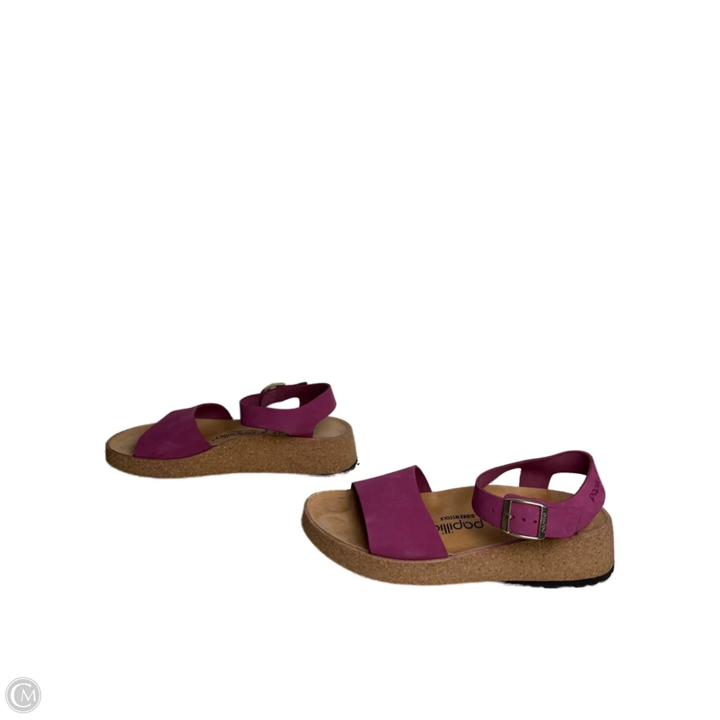 Sandals Heels Platform By Birkenstock In Pink, Size: 8