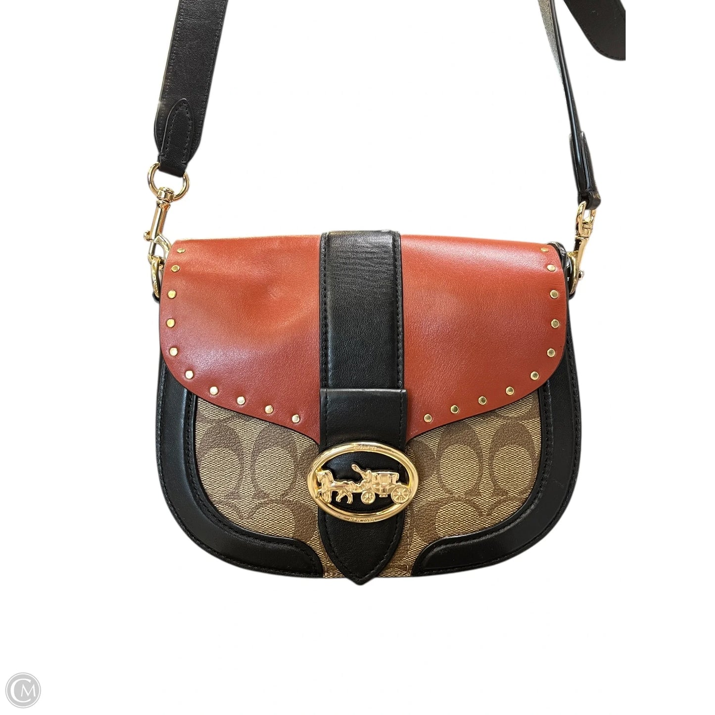 Crossbody Designer By Coach, Size: Medium