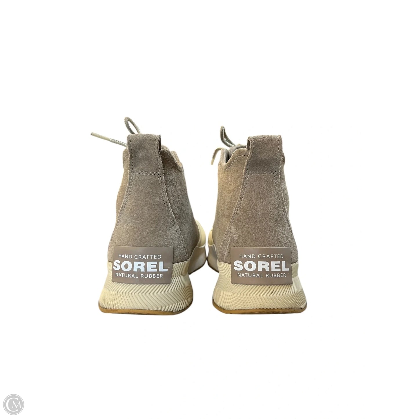 Boots Snow By Sorel In Cream & Grey, Size: 10
