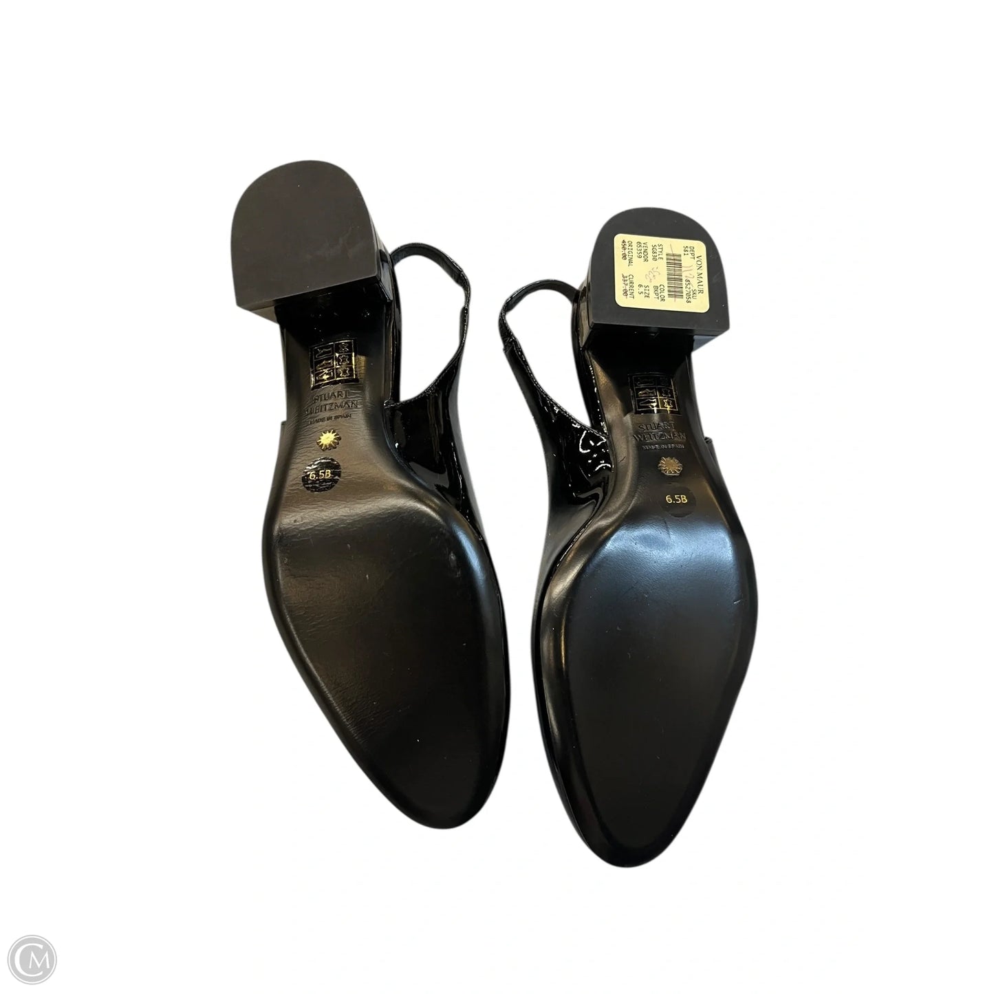 Shoes Designer By Stuart Weitzman In Black, Size: 6.5