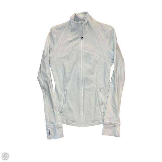 Athletic Jacket By Lululemon In White, Size: S