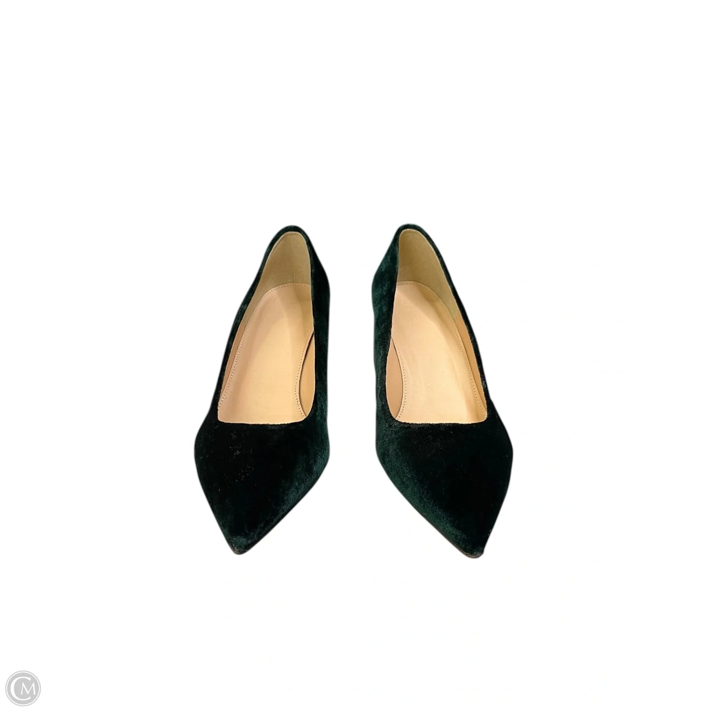 Shoes Heels Block By J. Crew In Green, Size: 8.5