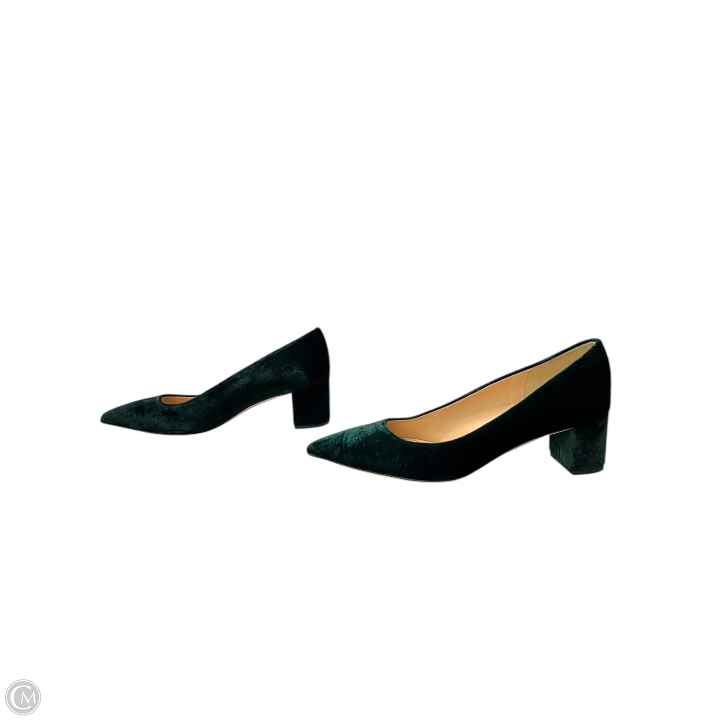 Shoes Heels Block By J. Crew In Green, Size: 8.5