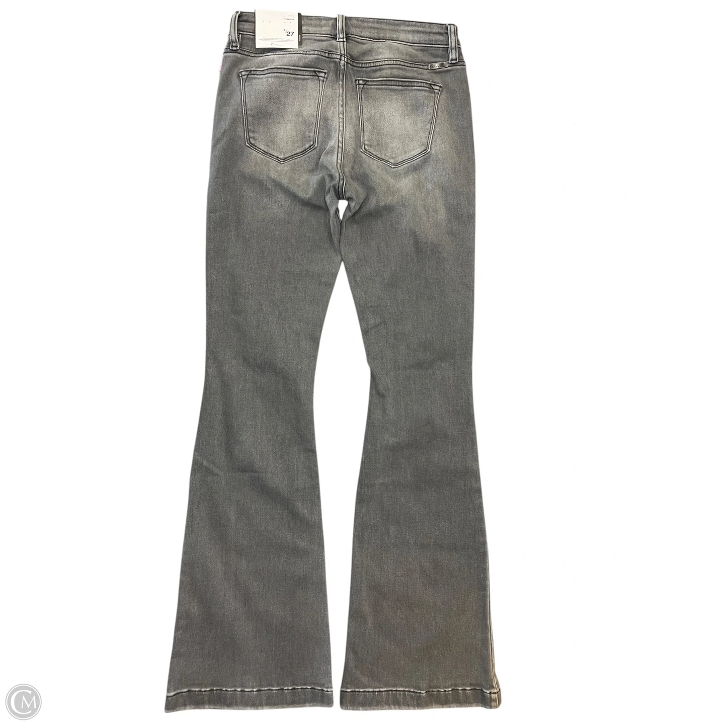 Jeans Flared By Kancan In Grey, Size: 6