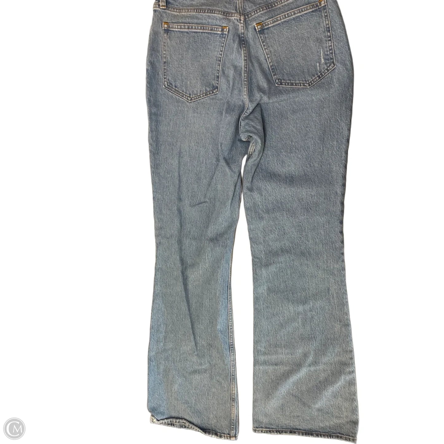 Jeans Flared By Abercrombie And Fitch In Blue Denim, Size: 10l