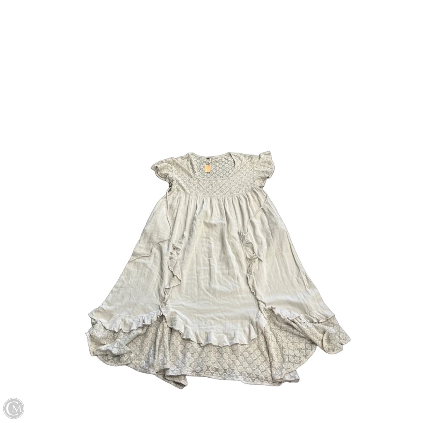 Dress Casual Maxi By Free People In Cream, Size: M