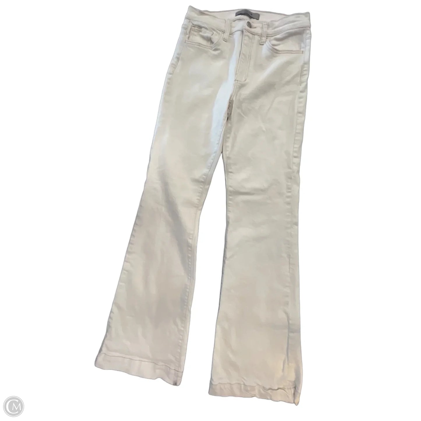 Jeans Flared By Joes Jeans In Cream, Size: 6
