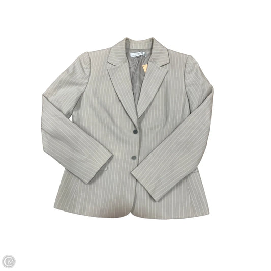 Blazer By Tahari In Tan, Size: M