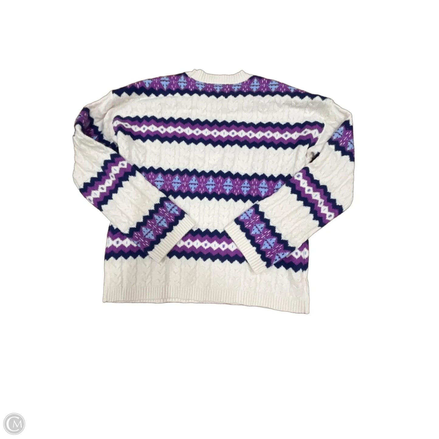 Sweater By Loft In Purple, Size: S