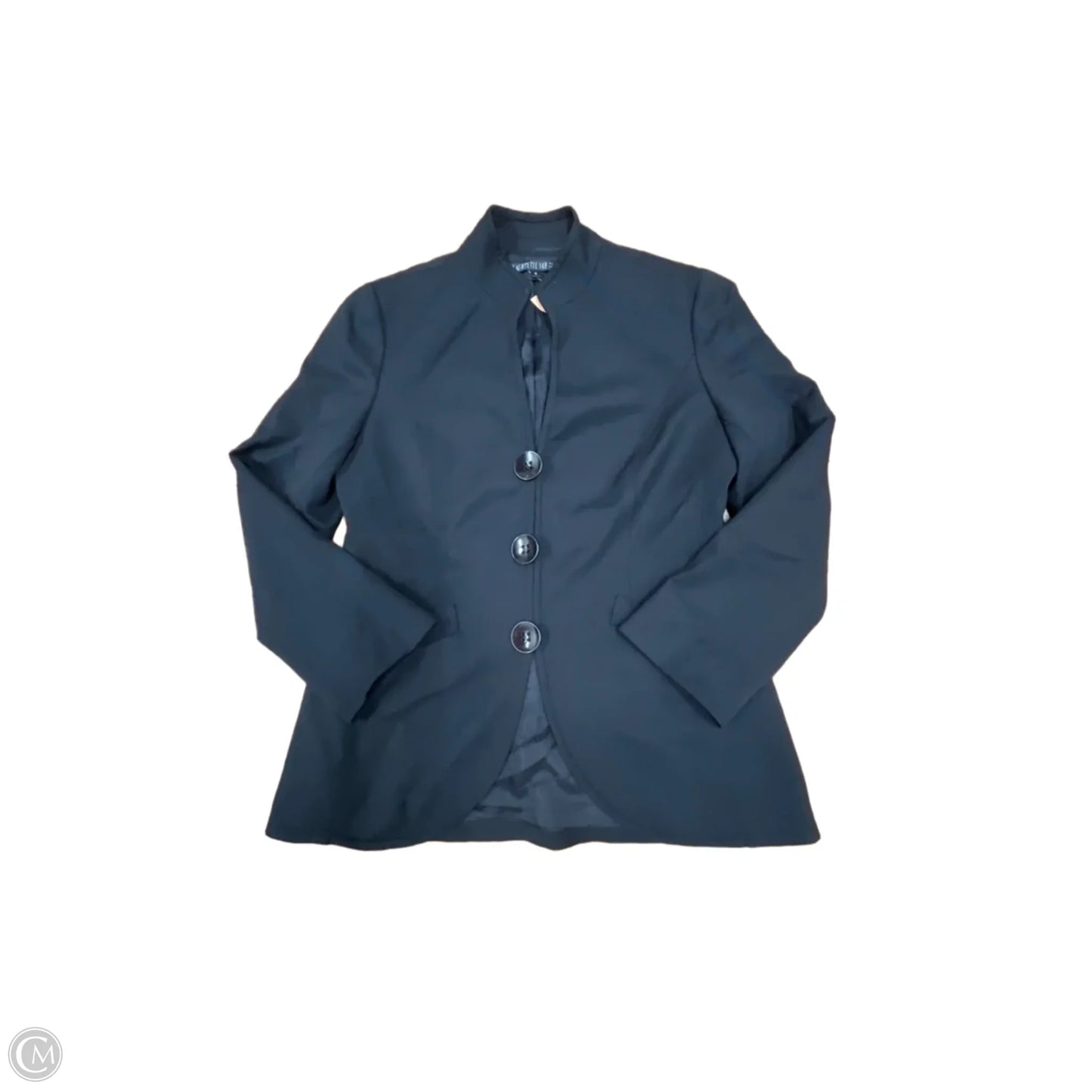 Blazer Designer By Lafayette 148 In Black, Size: M