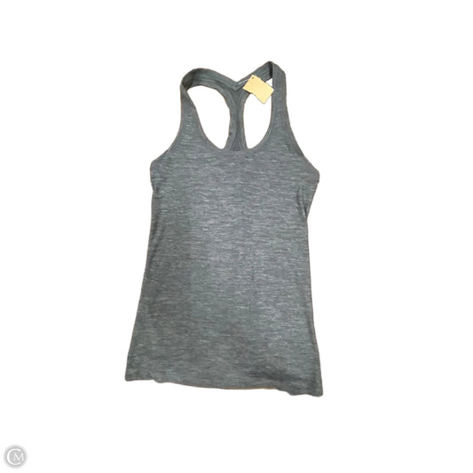 Athletic Tank Top By Lululemon In Grey, Size: S