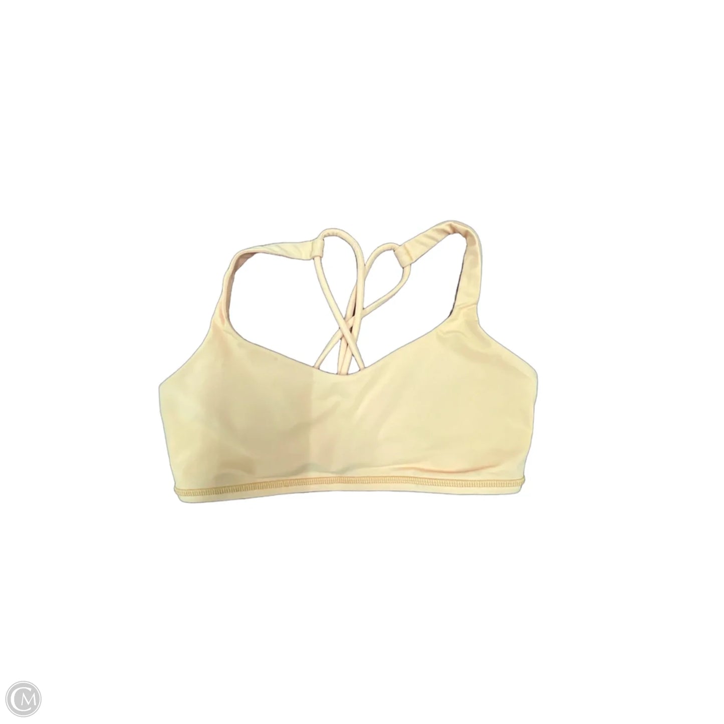 Athletic Bra By Lululemon In Orange, Size: S