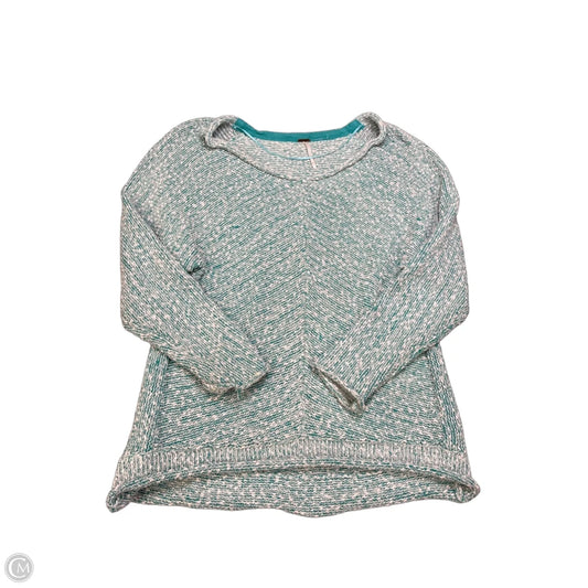 Sweater By Free People In Teal, Size: L