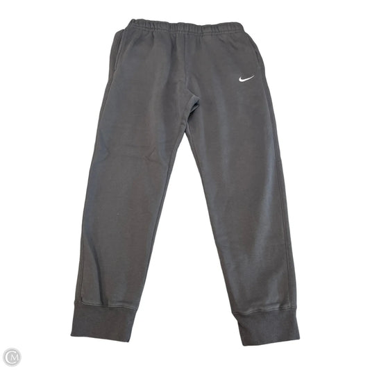 Athletic Pants By Nike In Grey, Size: L