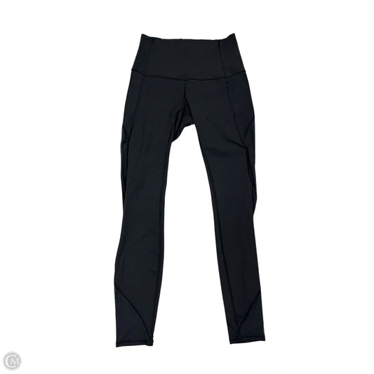 Athletic Leggings By Lululemon In Black, Size: S