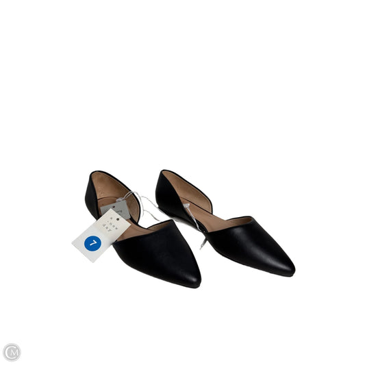 Shoes Flats By A New Day In Black, Size: 7