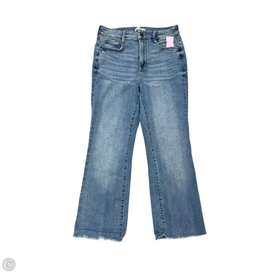 Jeans Boot Cut By Nine West In Blue Denim, Size: 8