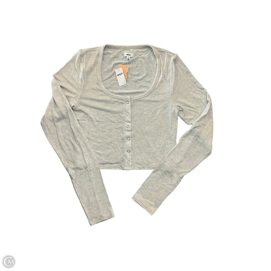 Top Long Sleeve By Aerie In Cream, Size: S
