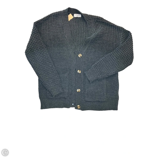 Cardigan By Zenana Outfitters In Grey, Size: 2x