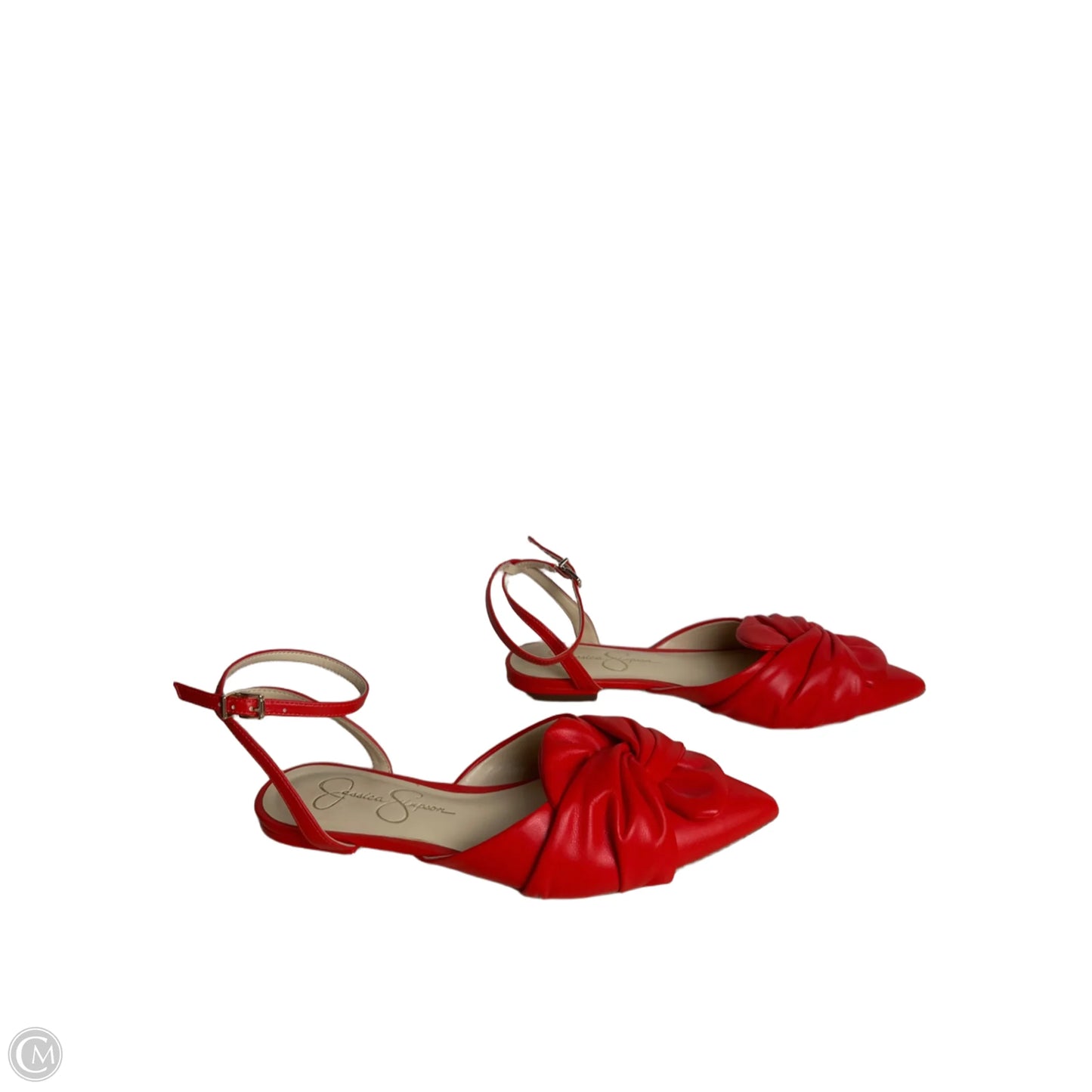 Shoes Flats By Jessica Simpson In Red, Size: 8