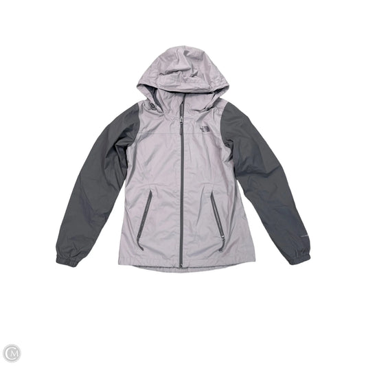 Jacket Windbreaker By The North Face In Grey, Size: S