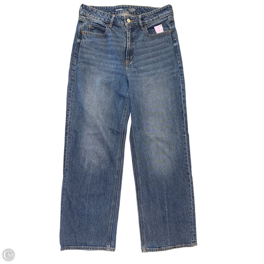 Jeans Wide Leg By Old Navy In Blue Denim, Size: 10