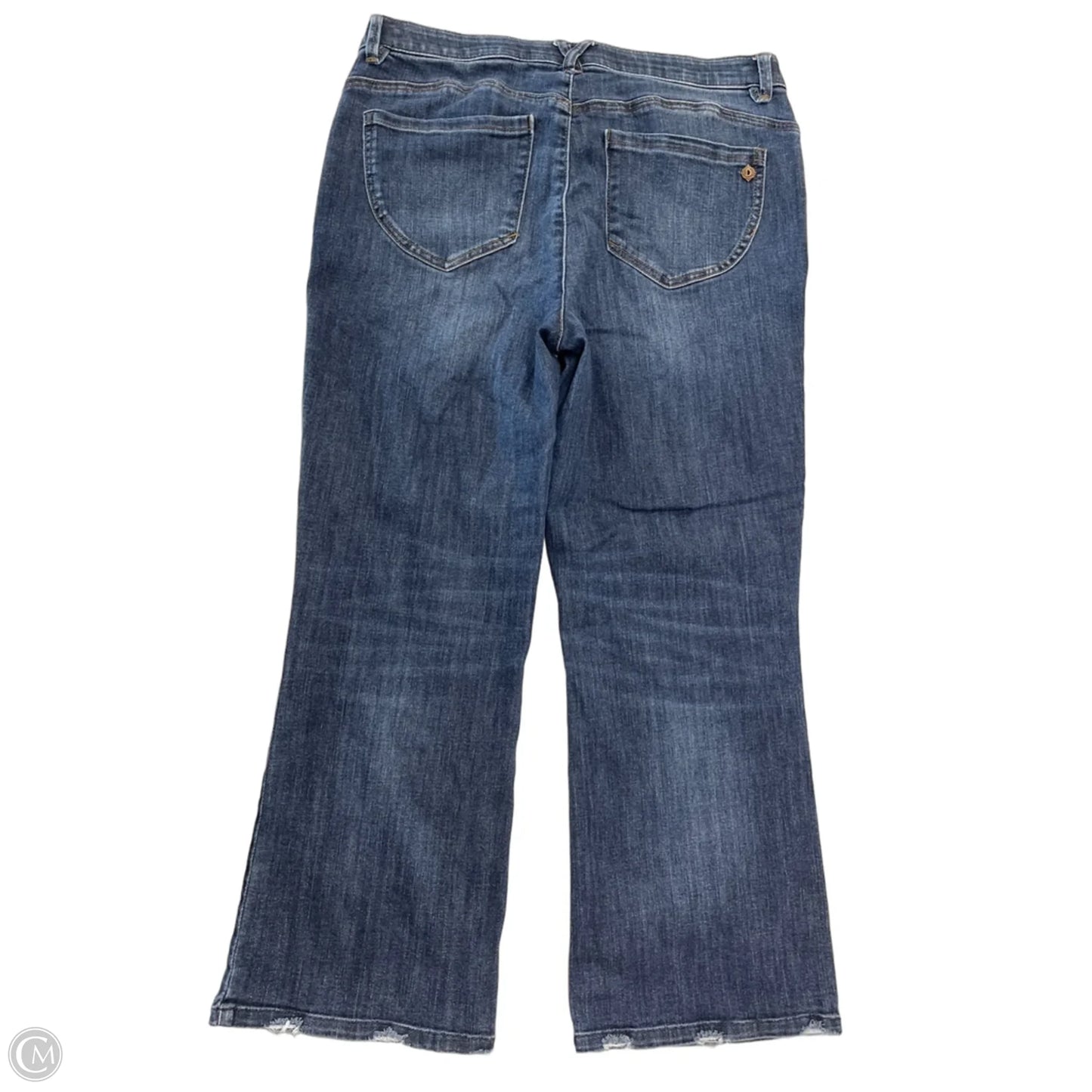 Jeans Boot Cut By Democracy In Blue Denim, Size: 14