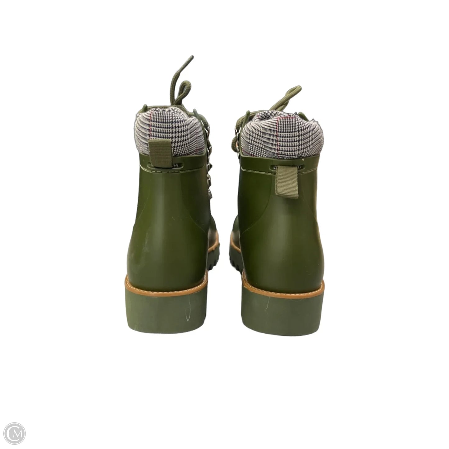Boots Ankle Flats By Bernardo In Green, Size: 11