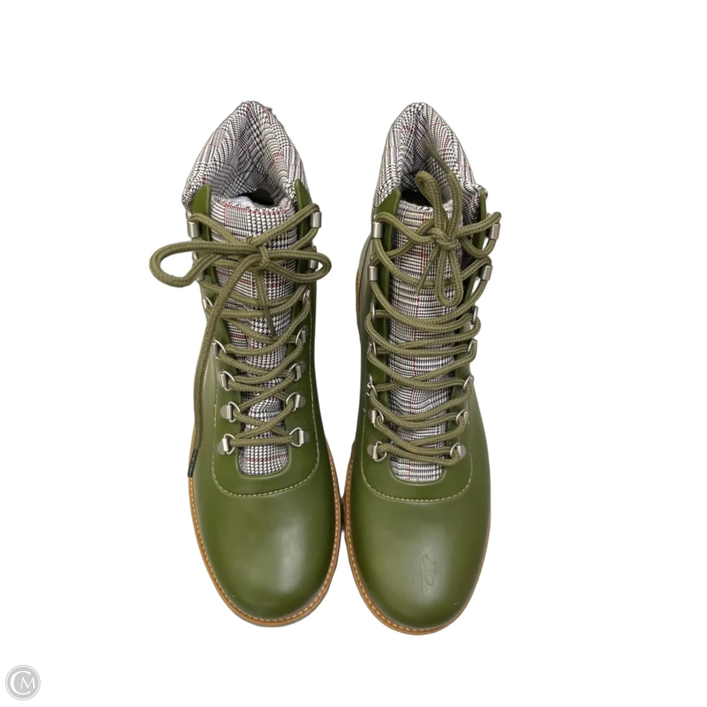 Boots Ankle Flats By Bernardo In Green, Size: 11