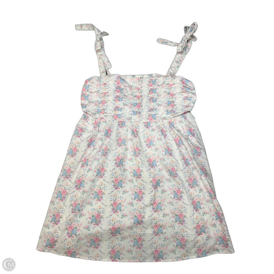 Dress Casual Short By Arula In Floral Print, Size: 1x