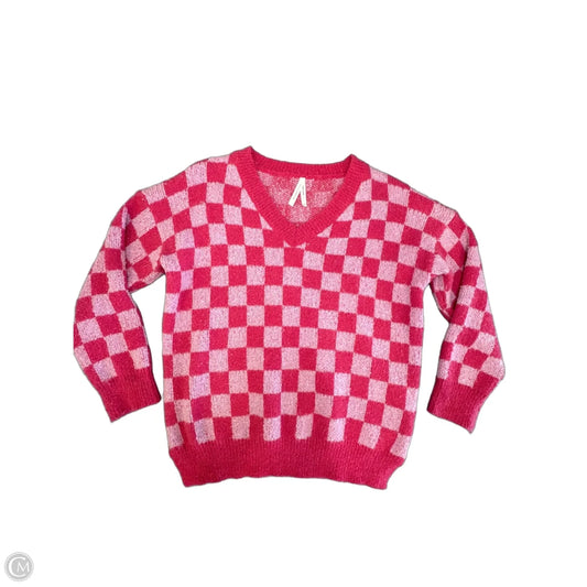 Sweater By Dreamers In Pink, Size: S