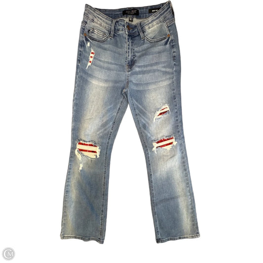 Jeans Boot Cut By Judy Blue In Blue Denim, Size: 4