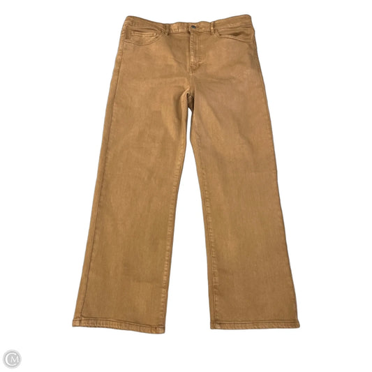 Jeans Straight By Well Worn In Brown, Size: 16