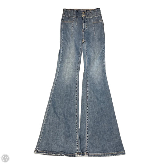 Jeans Flared By We The Free In Blue Denim, Size: 4