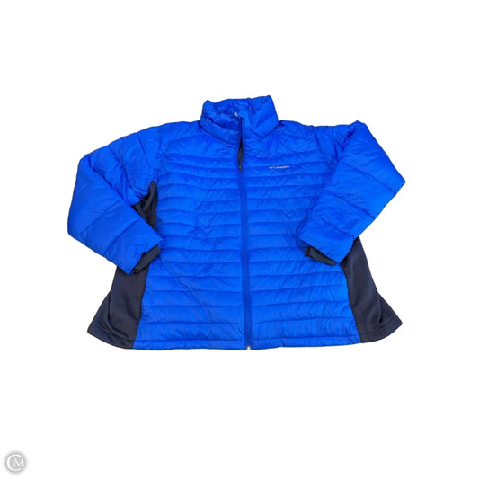 Jacket Puffer & Quilted By Columbia In Blue, Size: 3x