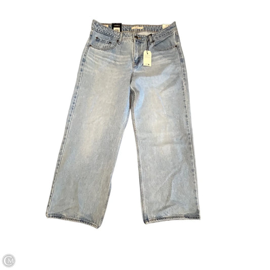 Jeans Wide Leg By Levis In Blue Denim, Size: 12