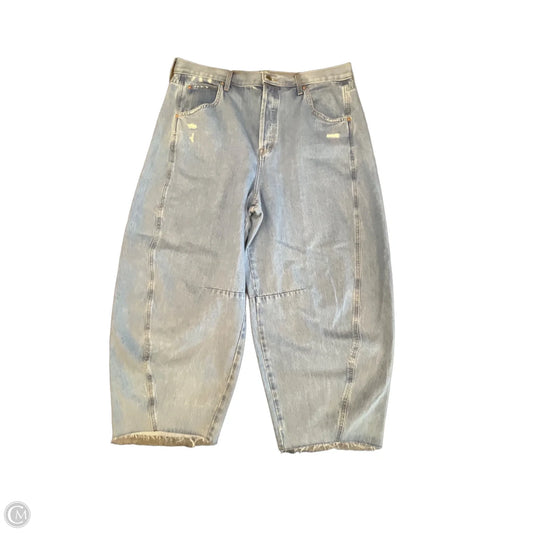 Jeans Wide Leg By Universal Thread In Blue Denim, Size: 16