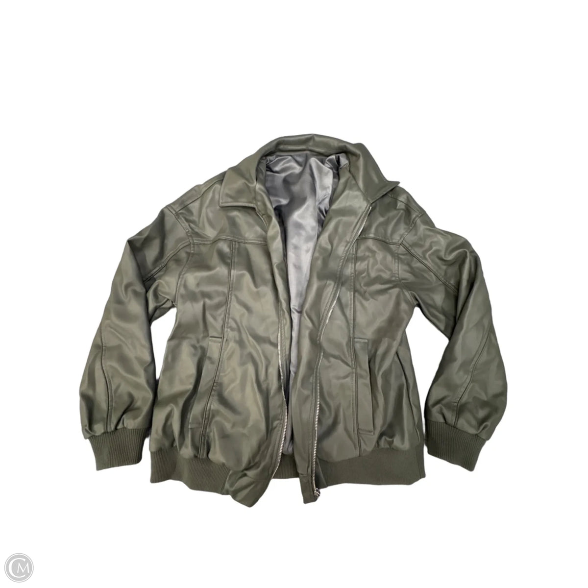 Jacket Other By Clothes Mentor In Green, Size: M