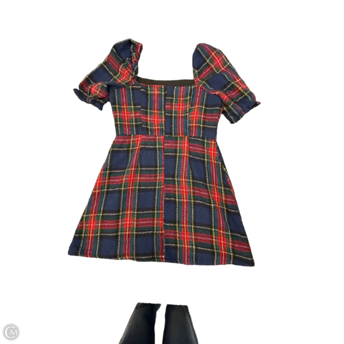 Dress Party Short By Fore In Plaid Pattern, Size: L