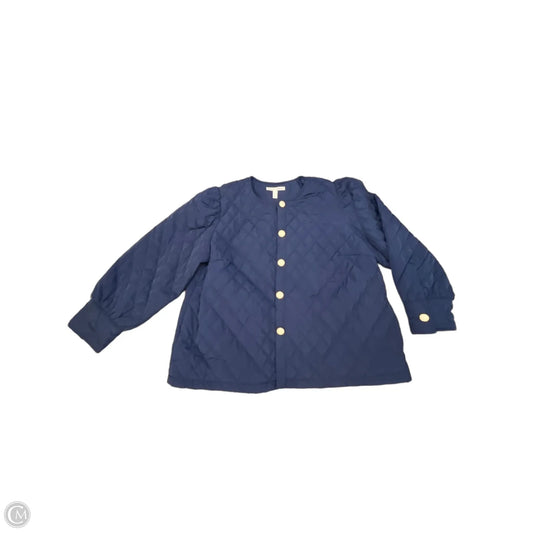 Jacket Puffer & Quilted By Clothes Mentor In Blue, Size: Xl