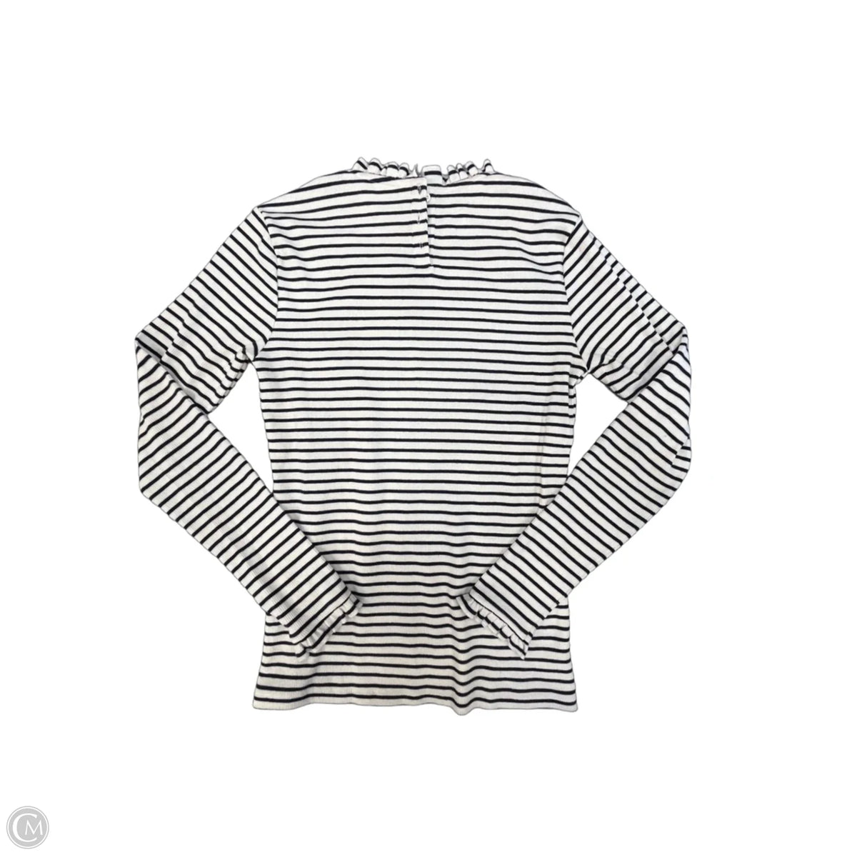 Top Long Sleeve By Boden In Striped Pattern, Size: S