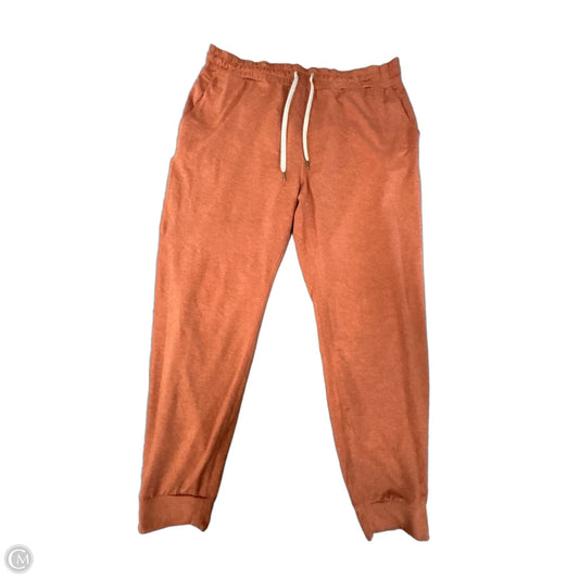 Athletic Pants By Vuori In Orange, Size: L