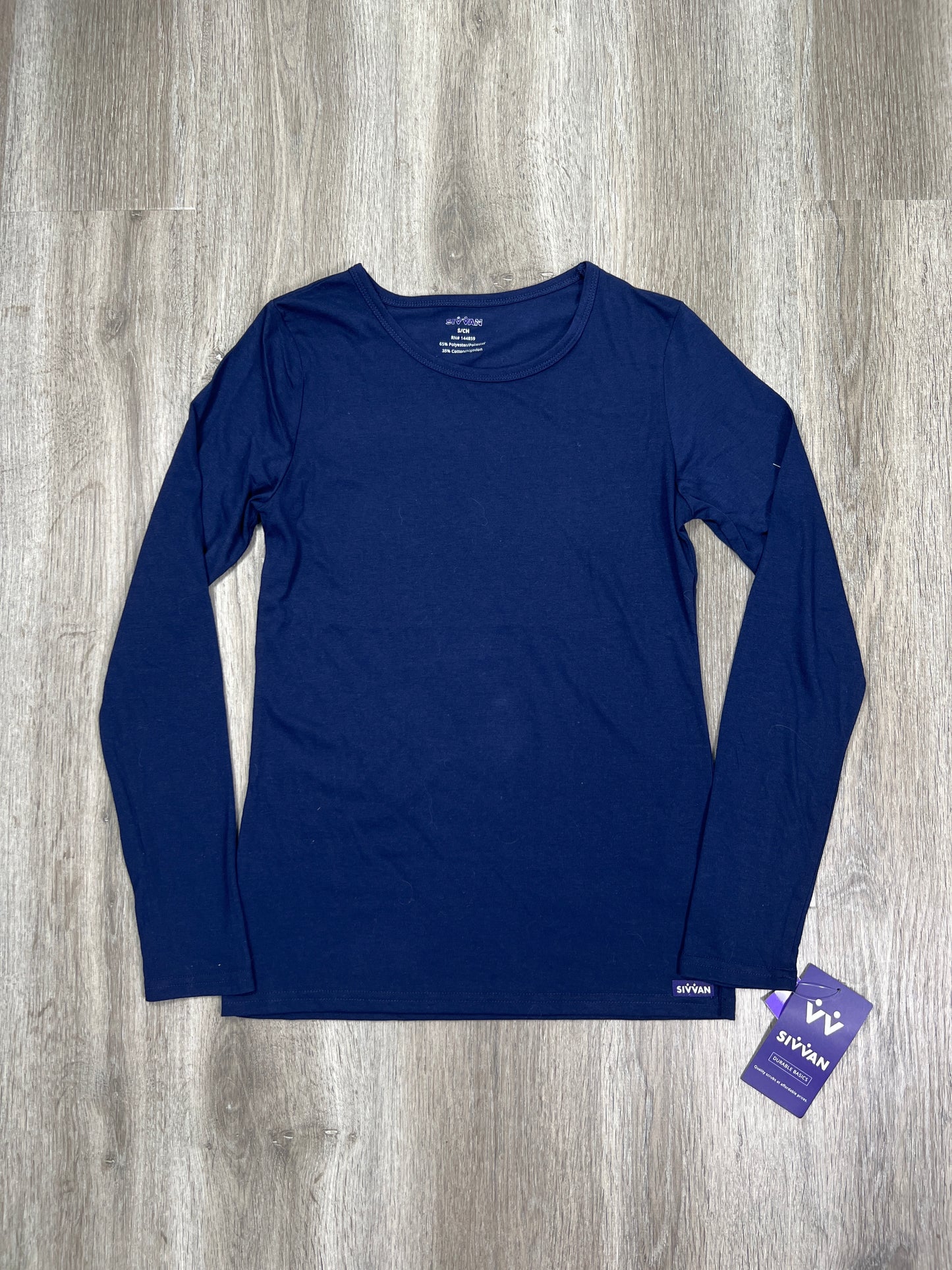 Top Long Sleeve Basic By SIVVAN Size: S