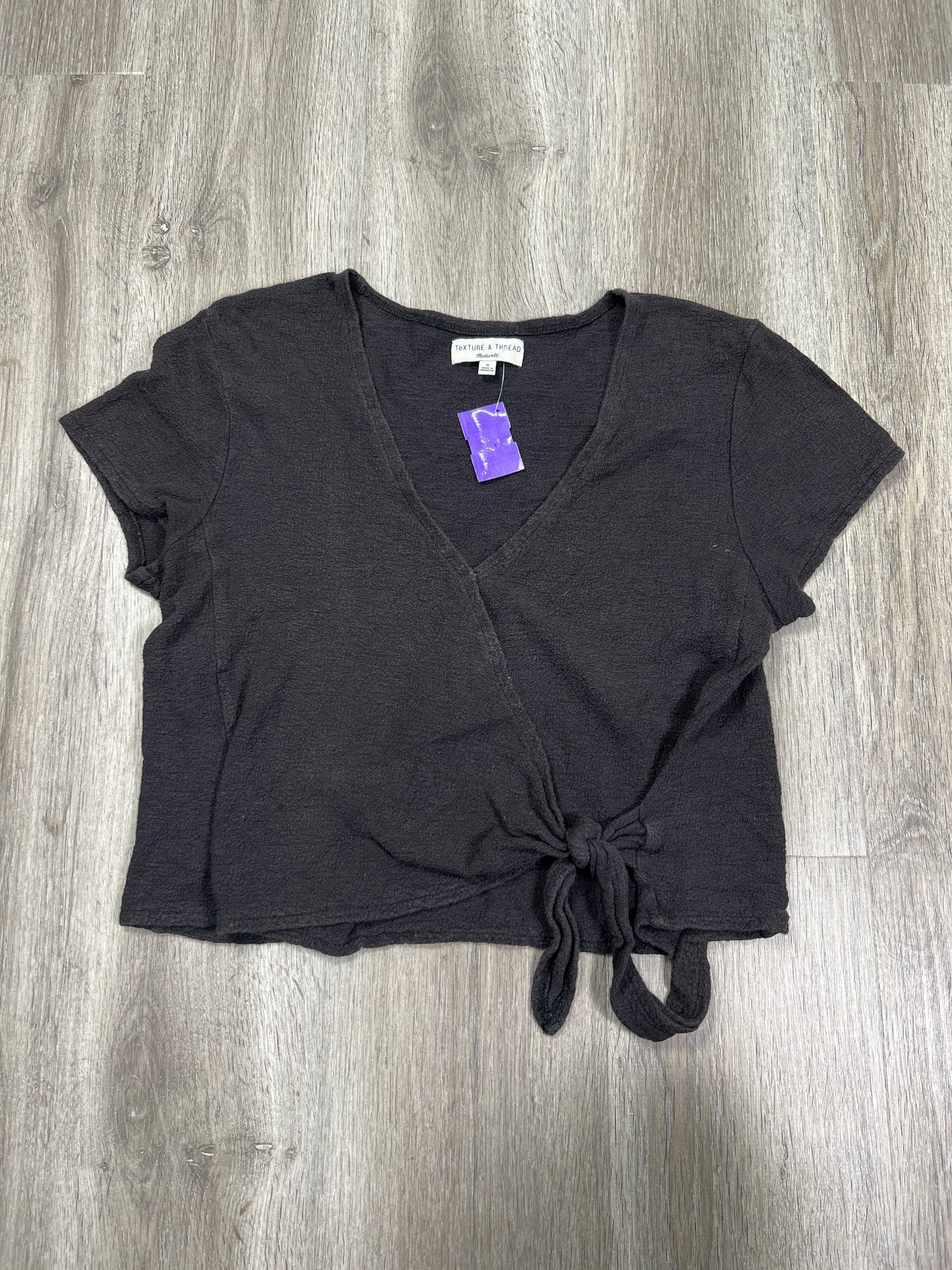 Blouse Short Sleeve By Madewell  Size: M